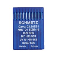 Schmetz light ballpoint needles industrial overlock B27 FFG SES size 100/16